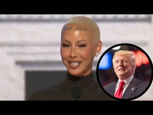 'Video thumbnail for Amber Rose Gave a Speech in Support of Donald Trump at the RNC.'