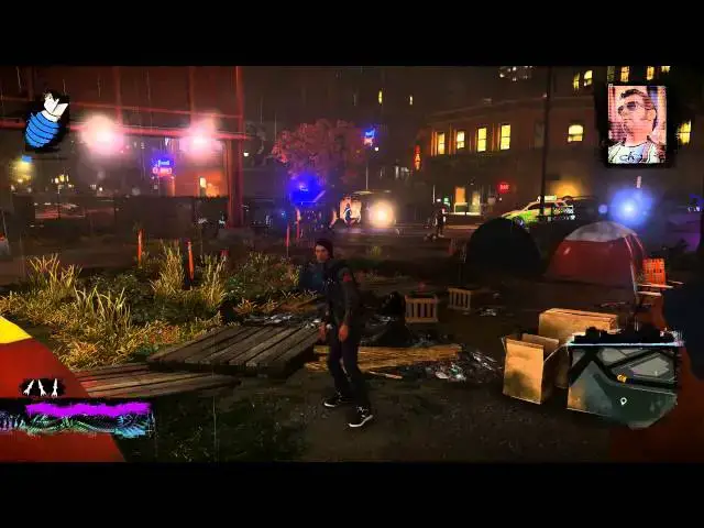Video thumbnail for inFamous: Second Son - Cole's Legacy Part 3: Zeke Intro "Big Fireworks Sandwich" Chat Sequence PS4