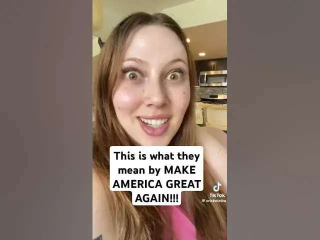 Video thumbnail for When they say Make America Great Again! #shortsvideo #shortsviral #shortsfeed #shorts #tiktok