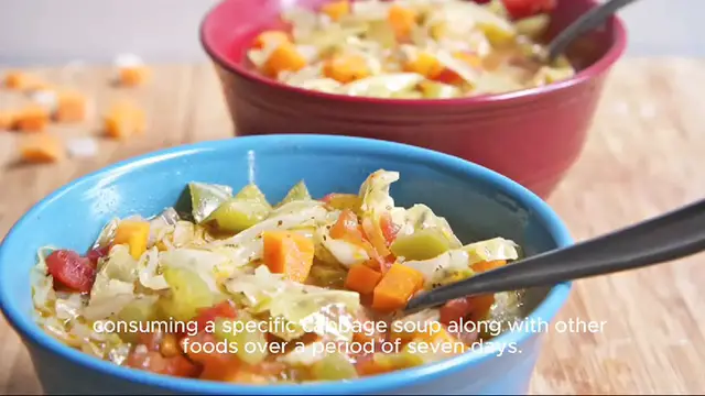Video thumbnail for cabbage soup diet recipe
