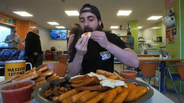 'Video thumbnail for Food Challenges Beard Meats Food Star Adam Moran Failed'