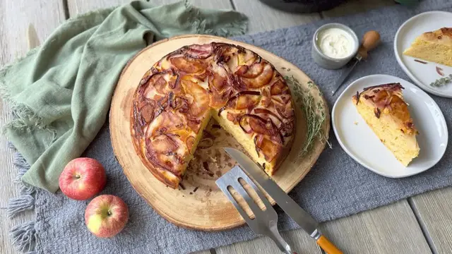 'Video thumbnail for Sweet And Savory "Upside Down" Cornbread Recipe'