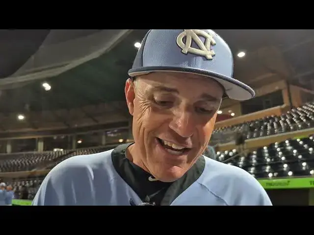 'Video thumbnail for #UNC coach Scott Forbes after exhibition victory at the DBAP over N.C. State.'