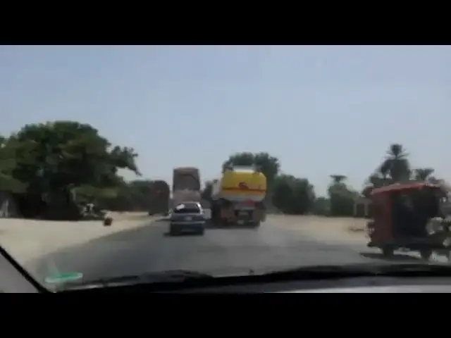 'Video thumbnail for Overspeed Oil Tanker Overtaking a Truck | Oil Tanker Dangerous Overtaking'