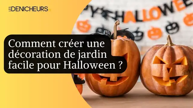 Video thumbnail for 🎃​👻Comment créer une décoration de jardin facile pour Halloween ?​🧠​💡​
