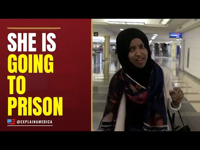 Video thumbnail for THEY GOT IT: Ilhan Omar Nailed - This Means Prison