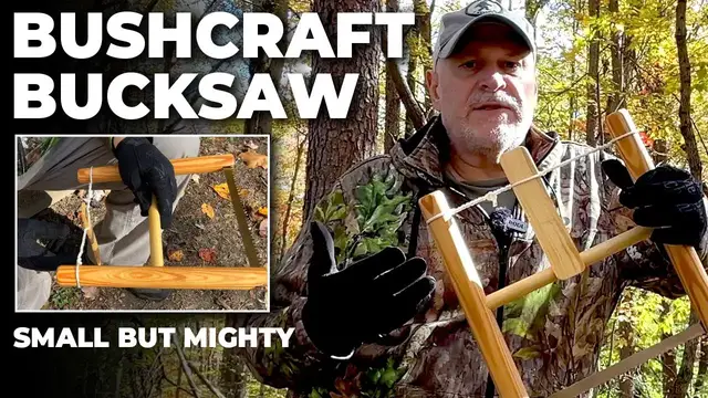 'Video thumbnail for Watch This NOW | BUSHCRAFT TAKEDOWN SAW in Action!'