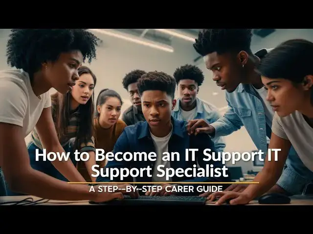 Video thumbnail for How to Become an IT Support Specialist: A Step-by-Step Career Guide