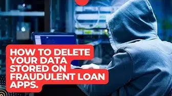 Video thumbnail for How to Delete YOUR Data From Fraudulent Loan Apps 🤯 #loanapps #loans #debts