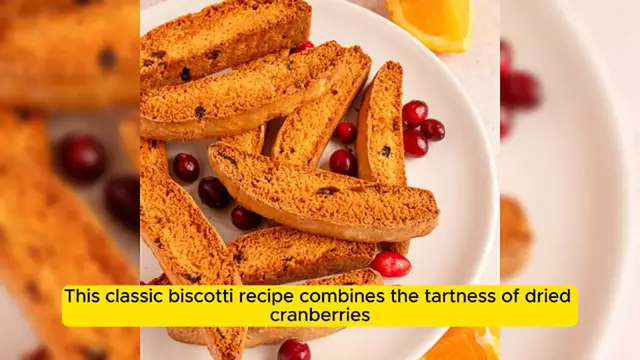 Video thumbnail for Bright & Tangy Cranberry Orange Biscotti