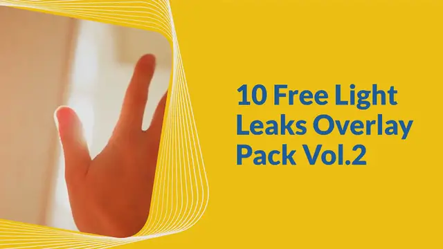 Video thumbnail for 10 Free Light Leaks Overlay Pack Vol. 2