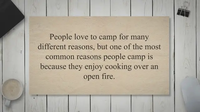 'Video thumbnail for Camp cooking in the wild - hints and tips for camping - NaturesFreaks.com'