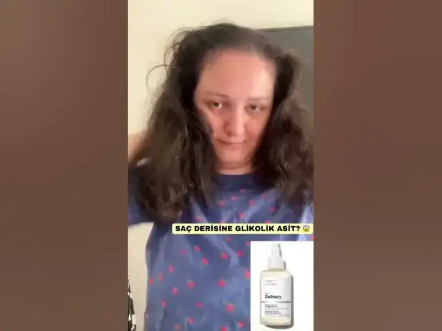 Video thumbnail for Saç Derisine Glikolik Asit Uygulanır mı?The Ordinary Glycolic Acid Kullanımı #skincare  #theordinary