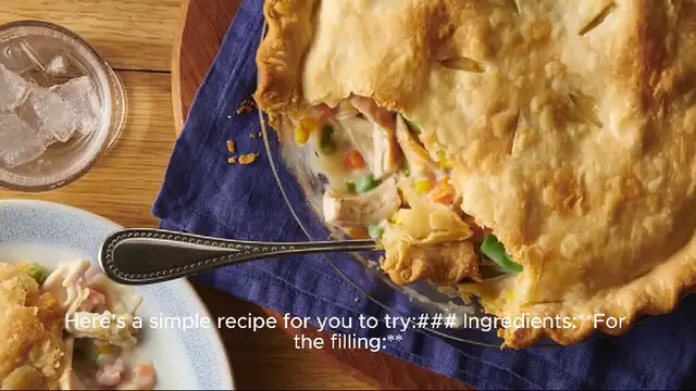 Video thumbnail for Chicken pot pie recipe