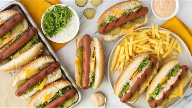 Video thumbnail for Big Mac Hot Dogs Recipe