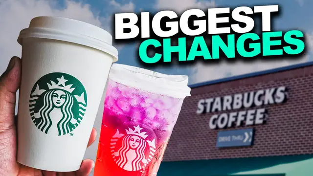 Video thumbnail for The Biggest Changes To Ever Hit Starbucks