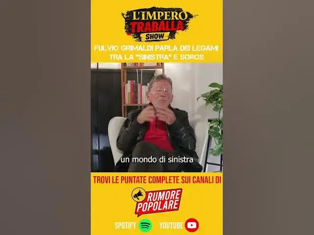 Video thumbnail for Come George Soros ha infiltrato la sinistra?