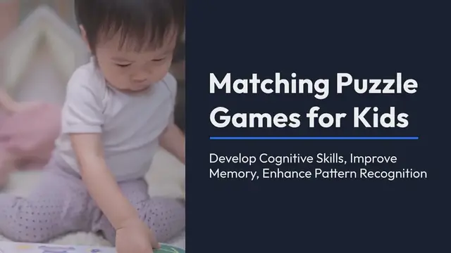 Video thumbnail for Matching Puzzle Games for Kids