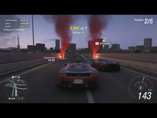 Video thumbnail for Forza Horizon 6 - Tokyo City Day Trip Part 2: Get To The Daikoku | Race 2017 Ferrari J50 Gameplay