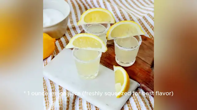 Video thumbnail for lemon drop drink recipe
