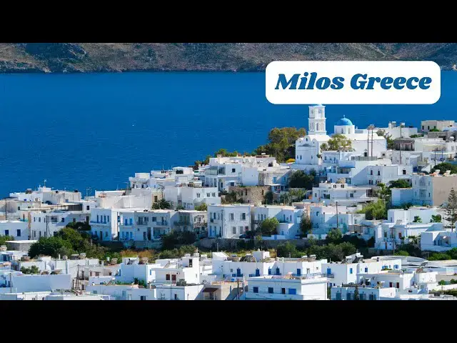 Video thumbnail for Milos Greece: A Mediterranean Paradise Off the Beaten Path  of the Cyclades Islands