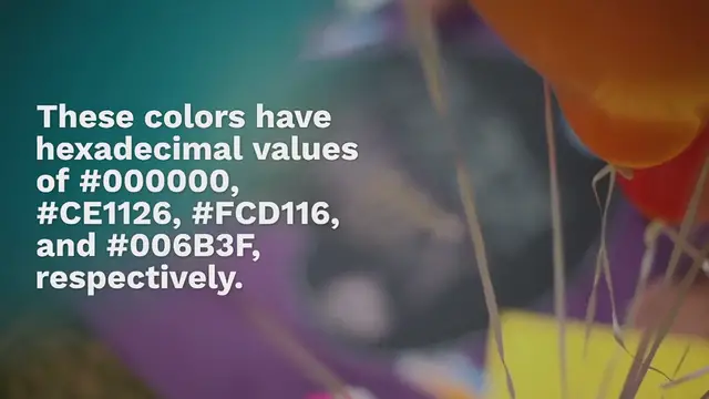 Video thumbnail for Ghana Flag Colors | HEX, RGB & HSL