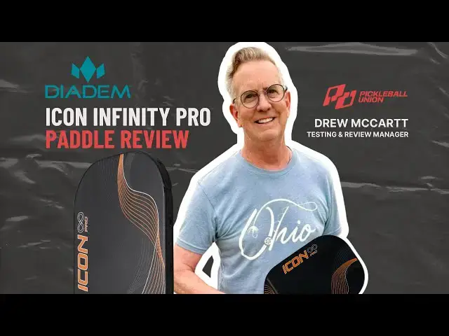 Video thumbnail for Diadem Icon INFINITY Pro Pickleball Paddle Review