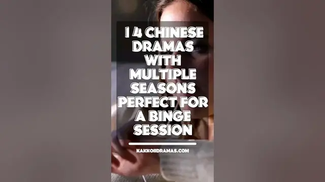 Video thumbnail for Chinese dramas with more than one season! #cdrama #cdramashorts #cdramas #cdramaclips #chinesedrama
