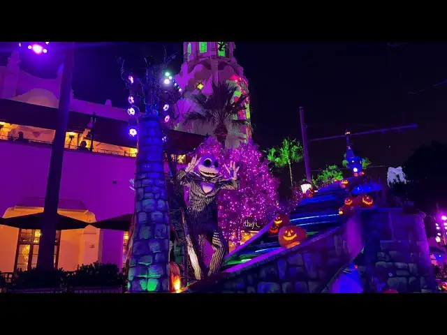 'Video thumbnail for First Frightfully Fun Parade of 2025 Oogie Boogie Bash 4K'