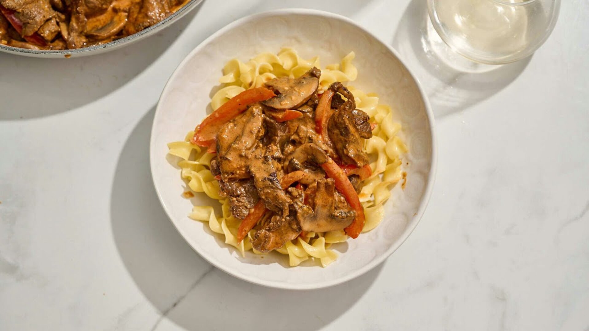 Video thumbnail for Spicy Gochujang Beef Stroganoff Recipe