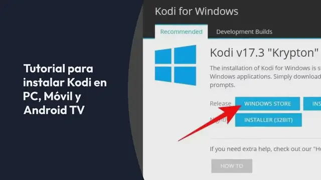 Video thumbnail for Tutorial para instalar Kodi en PC, Móvil y Android TV