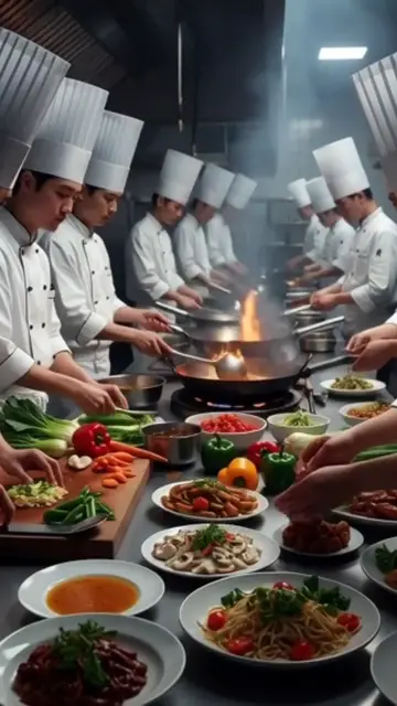 Video thumbnail for Inside a Busy Chinese Kitchen | Real Chefs at Work 🔥🍜 | Cinematic Cooking Video