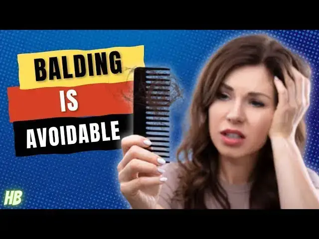 Video thumbnail for New Research Suggests Balding Is Avoidable