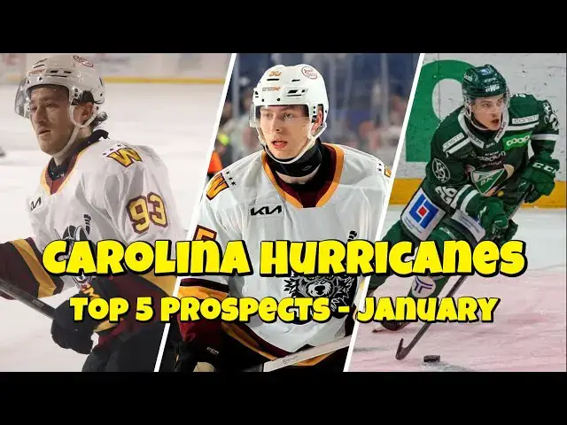 'Video thumbnail for Carolina's Rising Stars: Poirier, Nystrom, Robidas, Morrow & Nadeau Light Up the Stage!'