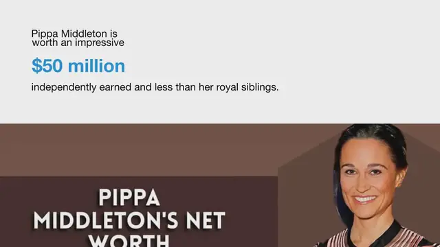 Video thumbnail for Pippa Middleton Net Worth | A Breakdown Of Her Fortune And Wealth
