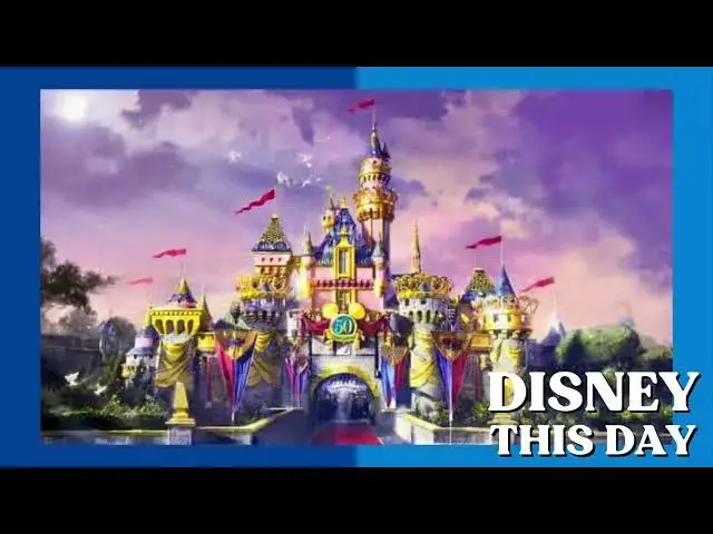 'Video thumbnail for Disneyland 50th Christmas Tree | DISNEY THIS DAY | October 17, 2005'