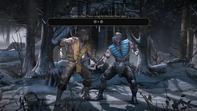 Video thumbnail for Mortal Kombat X - Training Tutorial (Basics) Execute Chain of Attacks / Kombo Attacks Sequence PS4