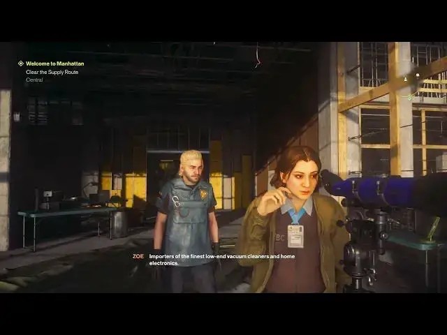 Video thumbnail for Control Resonant - Welcome To Manhattan: Watchtower: Talk with Zoe To Acquire Extra Missions