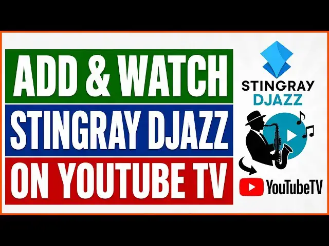 Video thumbnail for How To Add And Watch Stingray Djazz On YouTube TV? [in 2026]