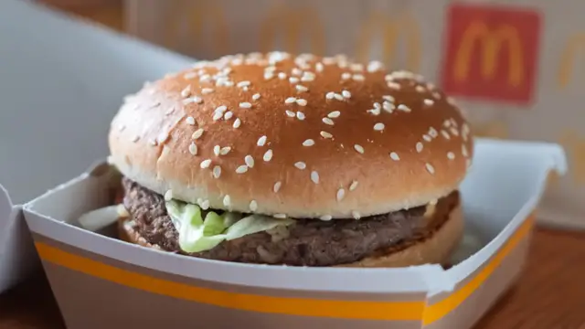Video thumbnail for What A McDonald's Big Mac Cost In 2000 Compared To 2026