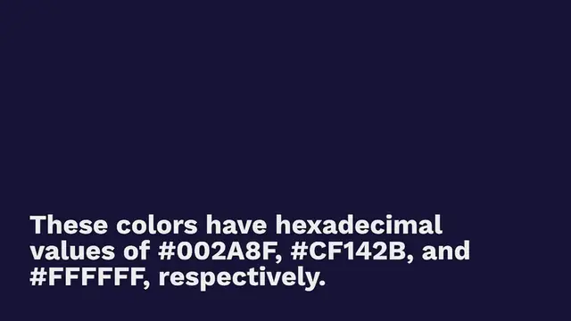 Video thumbnail for Cuba Flag Colors | HEX, RGB & HSL