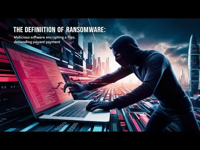Video thumbnail for Definition of Ransomware: Malicious Software That Encrypts Files and Demands Payment