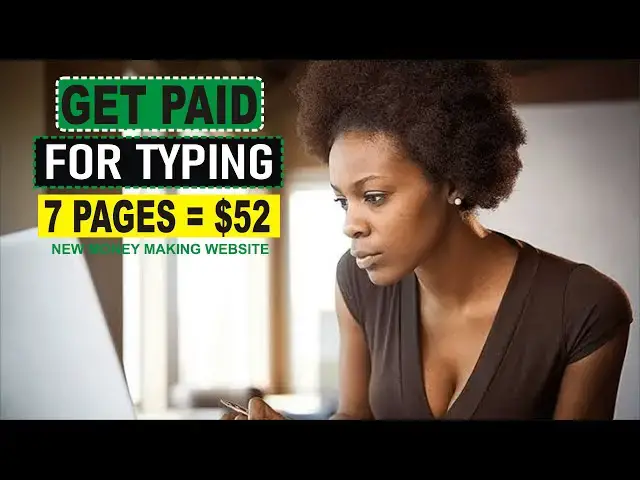 Video thumbnail for Online Typing Job 💵 WRITE 7 PAGES AND EARN $52 | Typing Jobs From Home