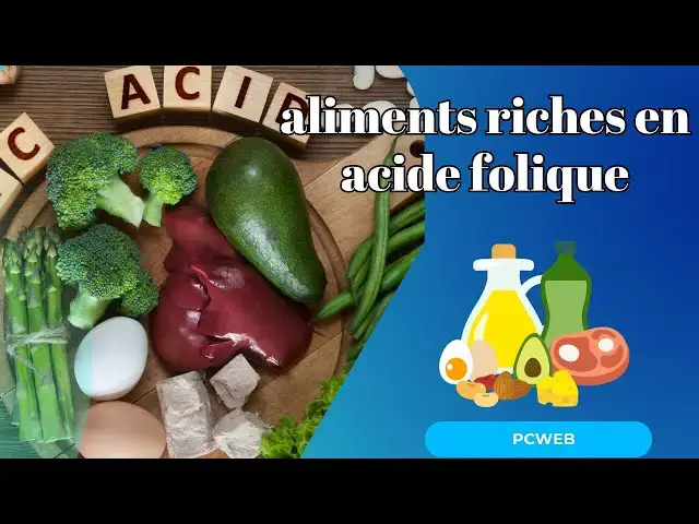 Video thumbnail for Quels sont les aliments riches en acide folique