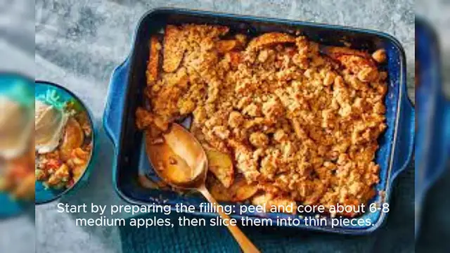Video thumbnail for Apple Crumble Recipe