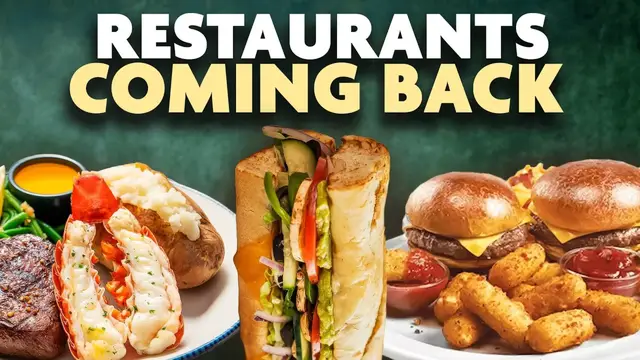Video thumbnail for The Most Unexpected Restaurant Comebacks Happening In 2026