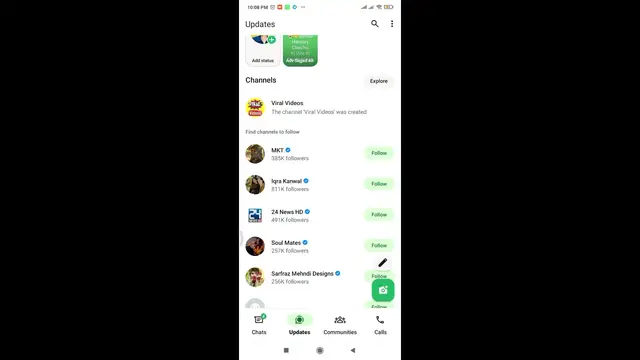 'Video thumbnail for How to enable allow status reshare in whatsapp'