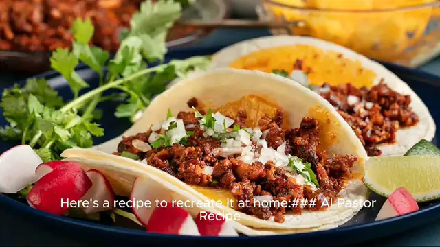 Video thumbnail for al pastor recipe