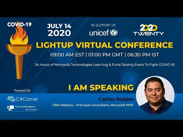 'Video thumbnail for SQL Containers in Microsoft Azure by Carlos Robles ||  || Lightup Conference'