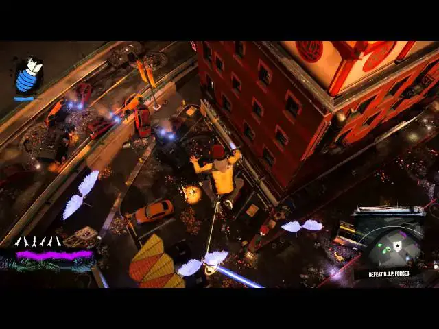 Video thumbnail for inFamous: Second Son - A Huge Fan: Use Tracker Locate Last Bus Angel vs DUP Co Op Battle Sequence